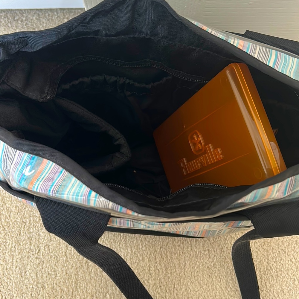 “Fleurville” diaper bag in brand new condition..